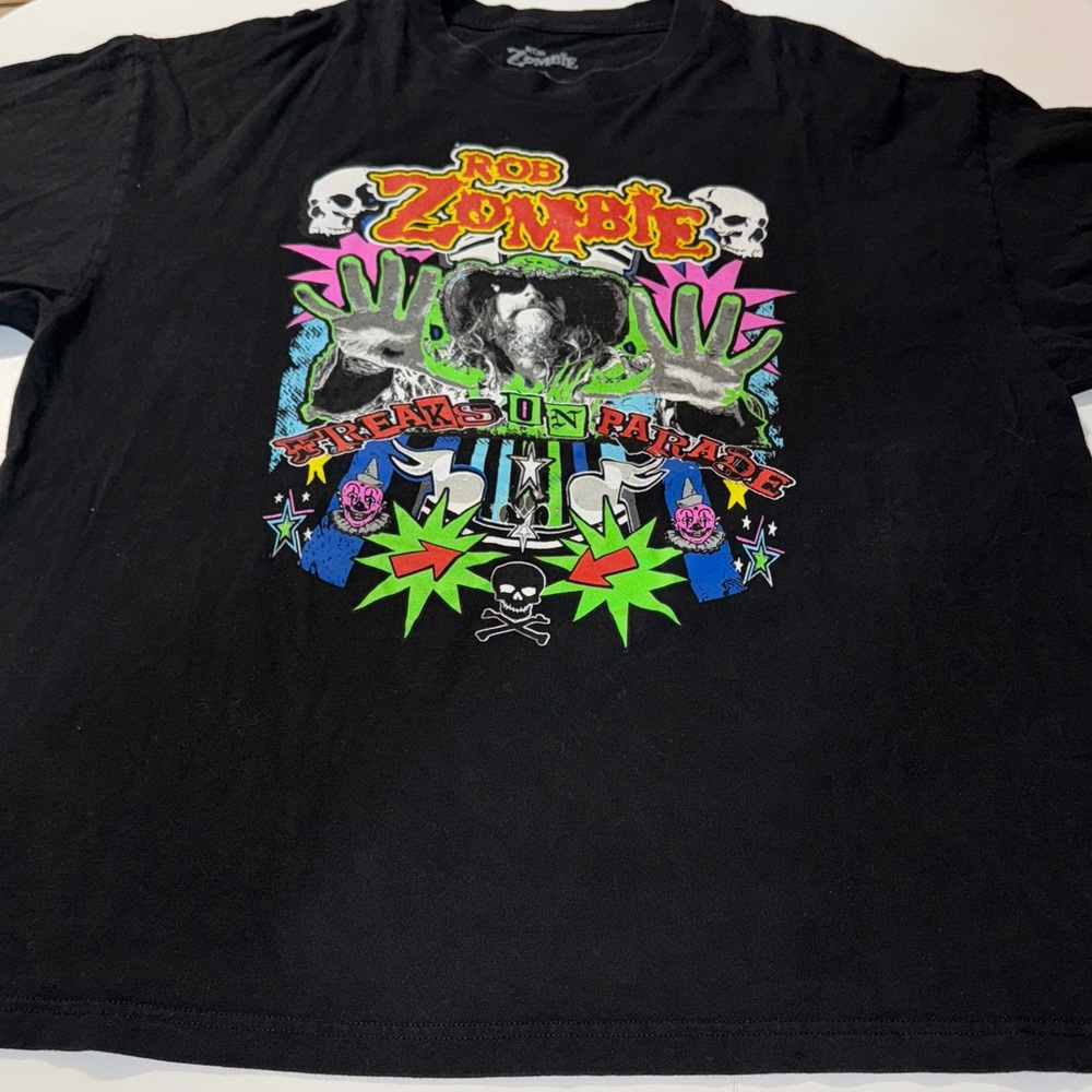 Rob Zombie “Freaks on Parade” Graphic Tour T-Shirt‎